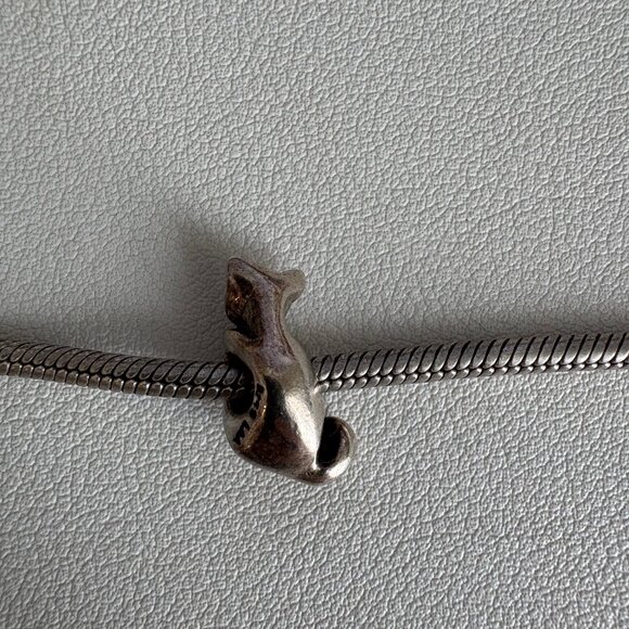 Trollbeads 925 Sterling Silver "Big Cat" Bead Charm - Picture 2 of 6